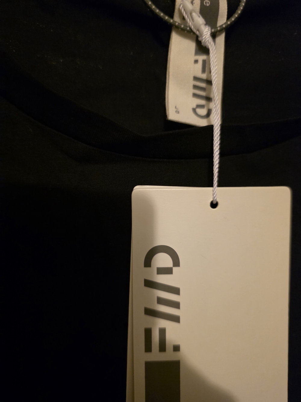 Freedom Black Crewneck Tank with Subtle Logo